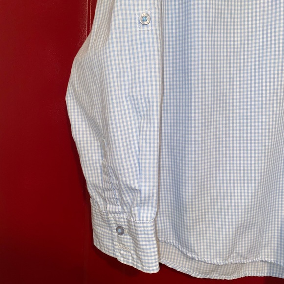 Laura Scott Gingham Button Down Shirt Size Women’s Extra Large - Picture 6 of 10
